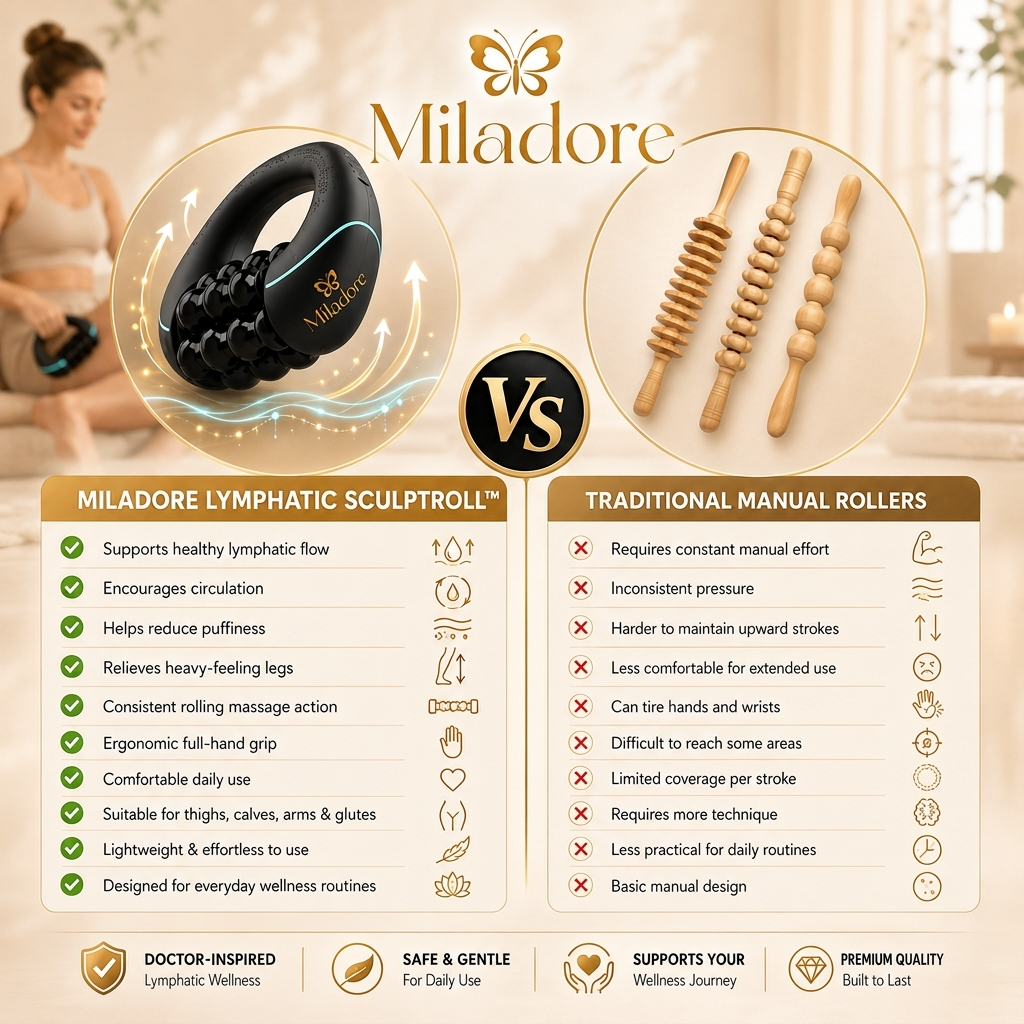 Miladore Lymphatic Drainage SculptRoll™